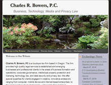 Tablet Screenshot of bowerspc.com
